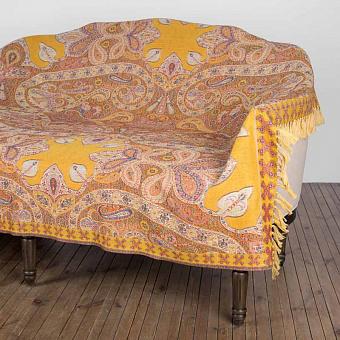 Pure Wool Jacquard Throw Varanasi 150x310 cm