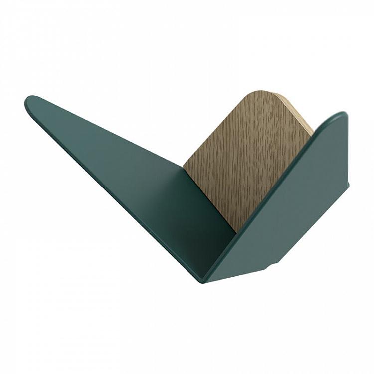 Крючок Бабочка тёмно-зелёного цвета, M Butterflies Hook Medium Forest Green