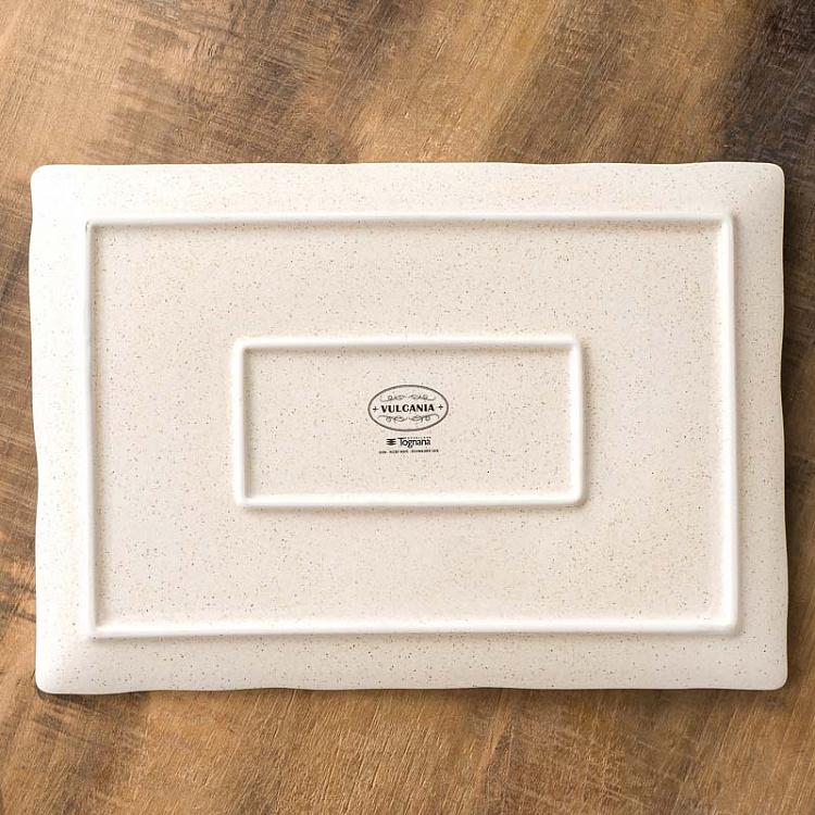 Прямоугольная тарелка Вулкания Саленто Vulcania Salento Rectangular Plate