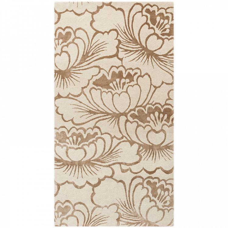 Прикроватный ковёр с коротким ворсом Лотосы Lotus Bloom