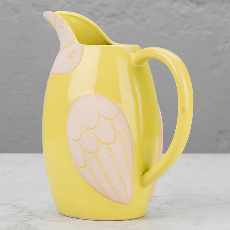 Жёлто-зелёный кувшин Птица Birdy Pitcher Green
