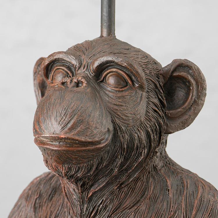 Настольная лампа с абажуром Обезьяна с блюдом Monkey Tray Lamp With Shade