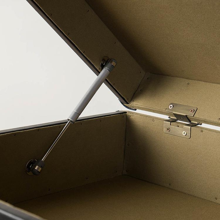 Комод-сундук Трансатлантик, светлое дерево,  H Transatlantic Chest High, Light Wood D