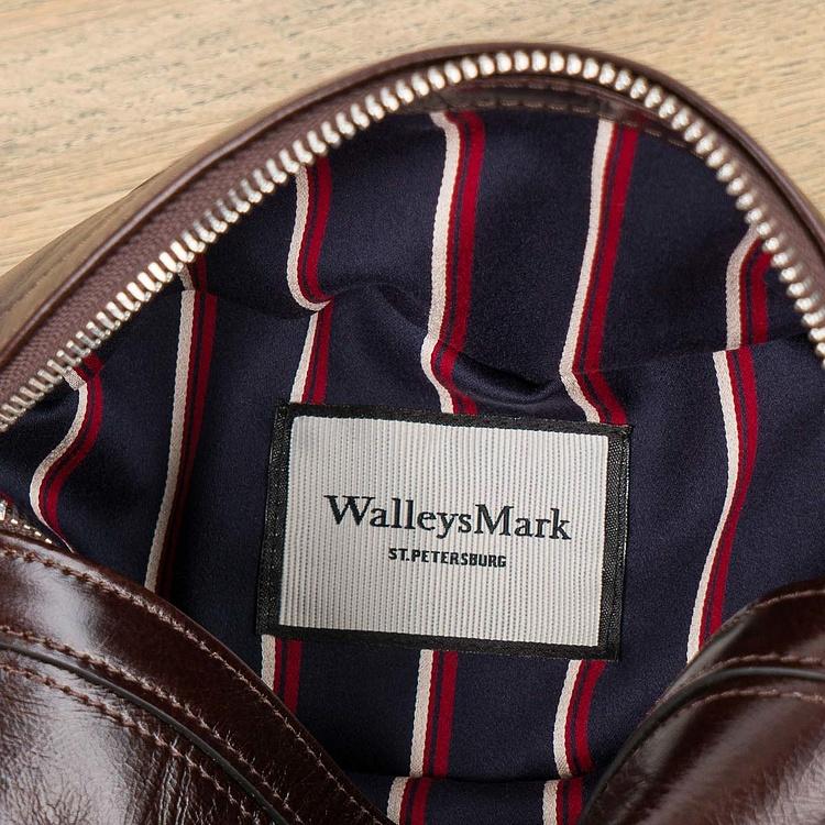 Кожаный несессер-мяч Оболенский Покет Skid Obolensky Pocket