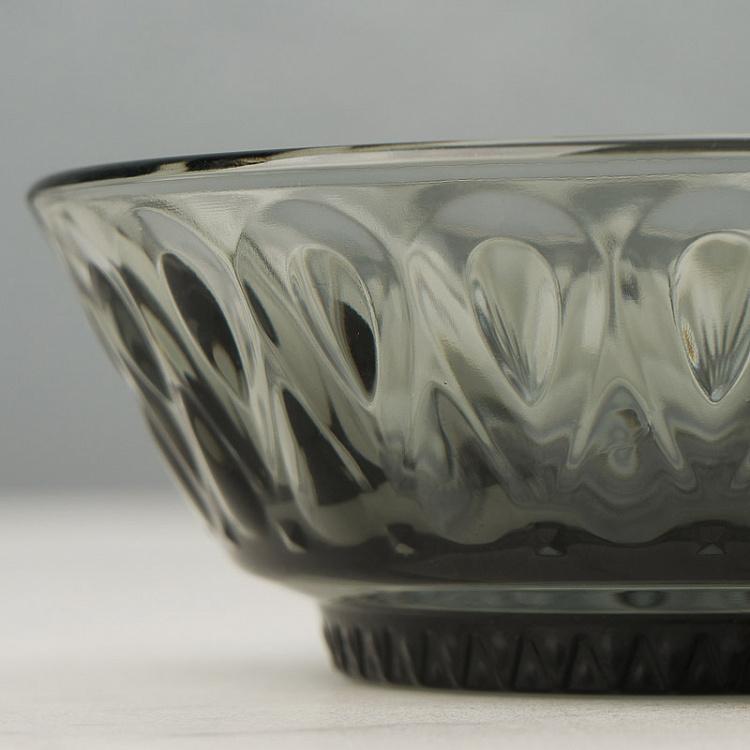 Антрацитово-серая чаша Лион Lyonnais Anthracite Grey Coupelle