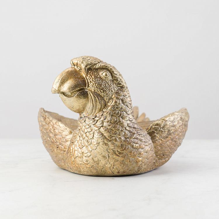 Подставка для мелочей и украшений Золотистый попугай Golden Parrot Tray Large