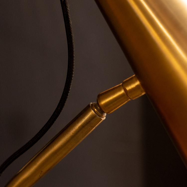 Латунный торшер Вивьен дисконт Vivienne Floor Lamp Brass discount