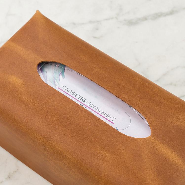 Чехол на картонный блок салфеток Карамель Case For Paper Napkins Caramel