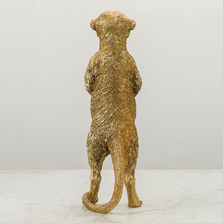 Статуэтка Сурикат Эдди Eddy Meerkat Gold