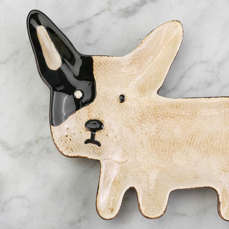 Набор из двух сервировочных блюд Собачки Set Of 2 Dog Dishes