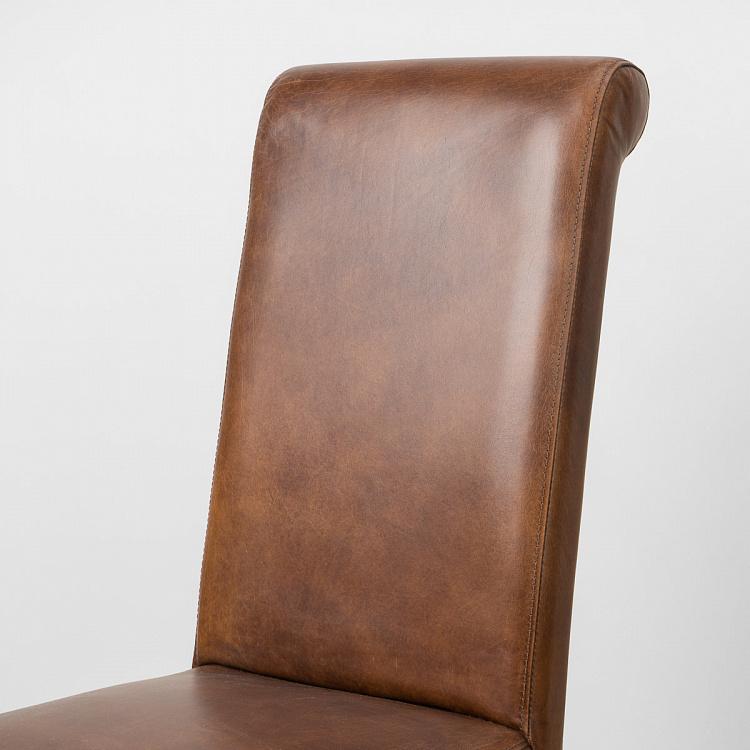 Стул Ролбак, тёмные ножки Rollback Dining Chair, Antique Wood
