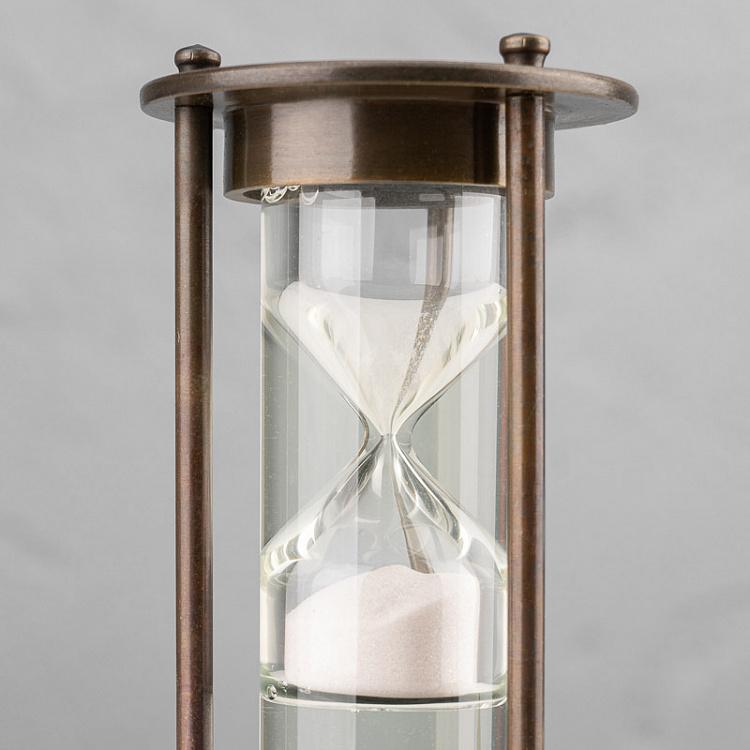 Декоративные песочные часы 2 Minutes Sandtimer Nickel Patina