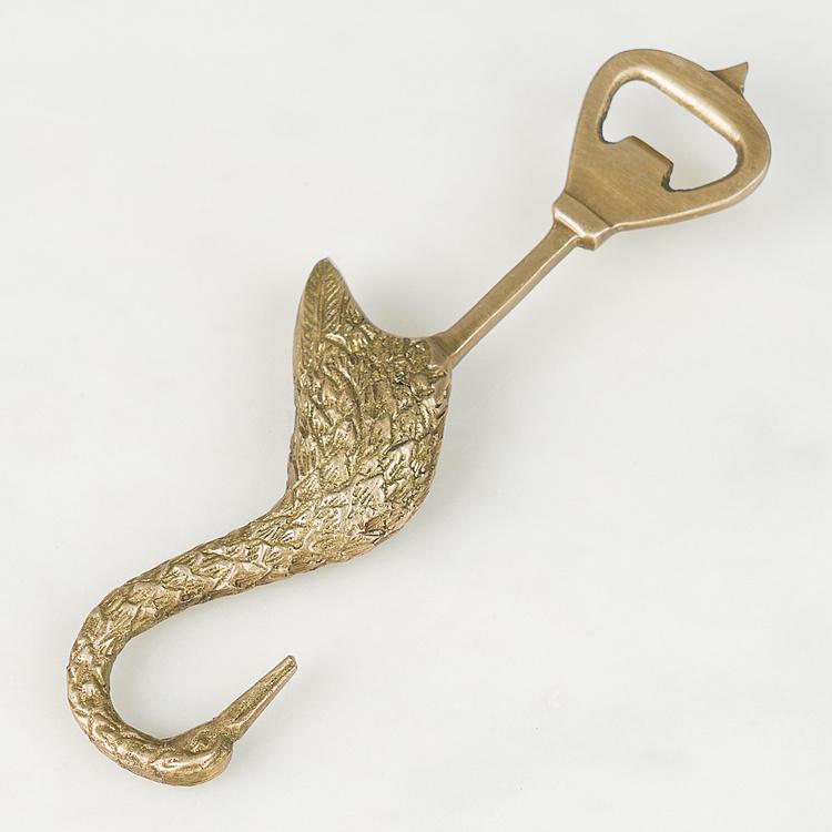 Открывашка Золотистый фламинго Flamingo Bottle Opener