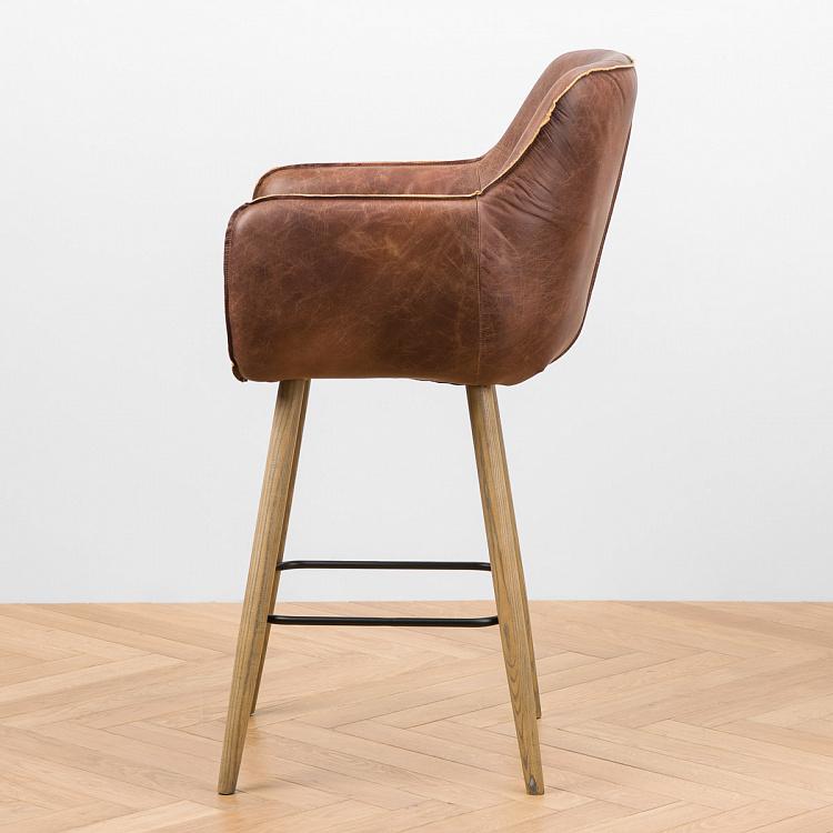 Барный стул Кофе Coffee Barstool, Oak Brown