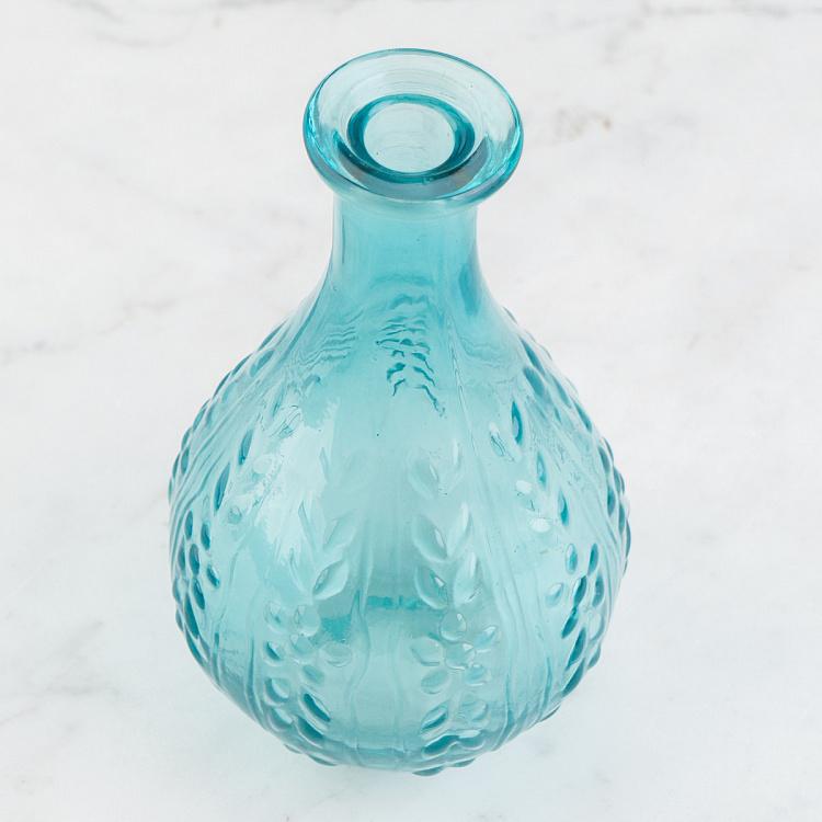 Голубая мини-ваза Вьюнок Liseron Vase Blue Small