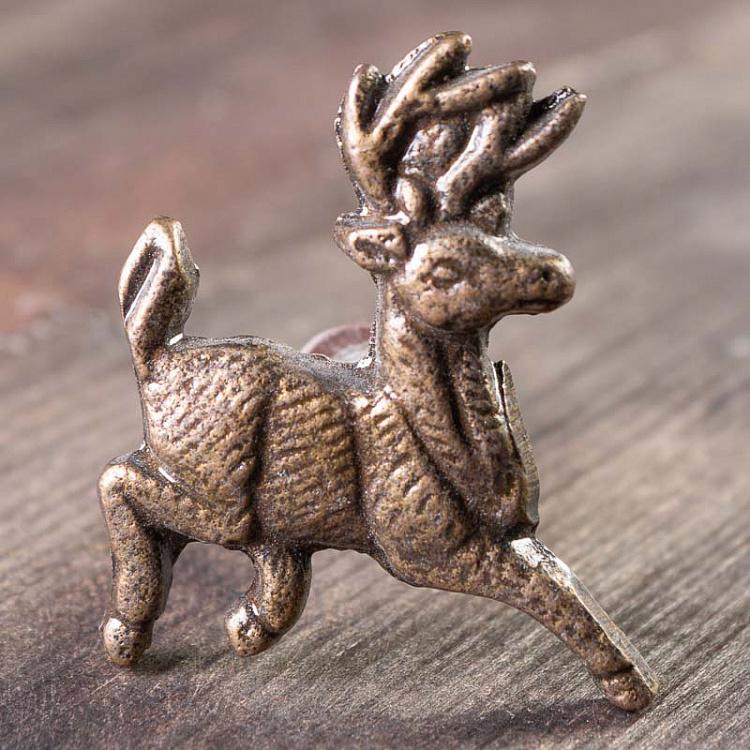 Мебельная ручка Олень Deer Knob