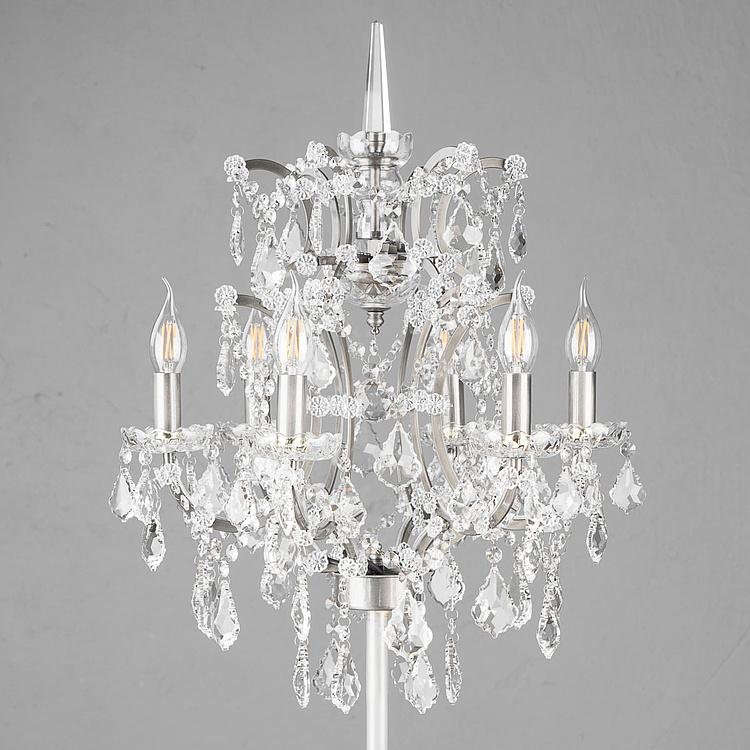 Хрустальный торшер Кристалл Crystal Floor Lamp