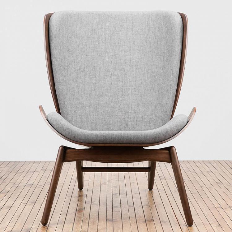 Кресло Читатель, тёмные ножки  The Reader Wing Chair, Dark Oak