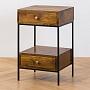 Прикроватный столик Arabica Side Table With 2 Drawers