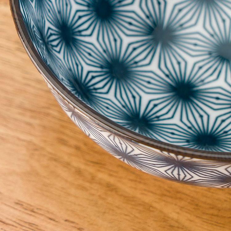 Набор из трёх пиал Портата Сапа Блю Set Of 3 Bowls Portata Sapa Blue