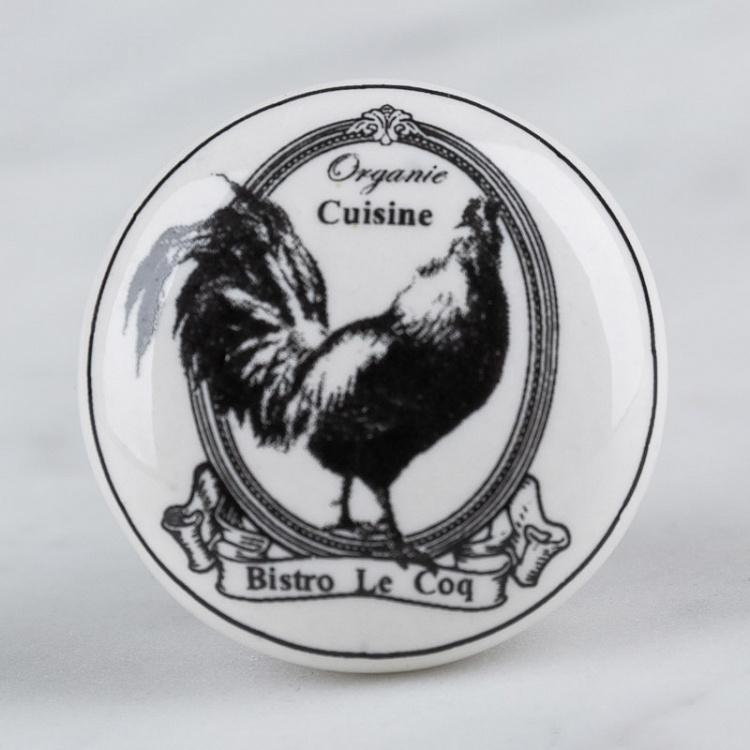 Мебельная ручка-кнопка Французский петух French Rooster Knob