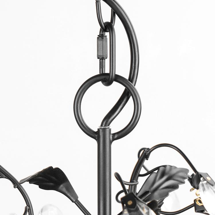 Чёрная люстра Рамбуйе, S Rambouillet Chandelier Black Small