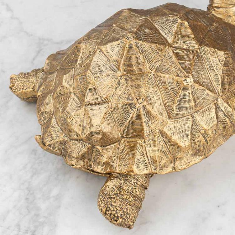 Статуэтка Золотая черепаха Antique Gold Turtle