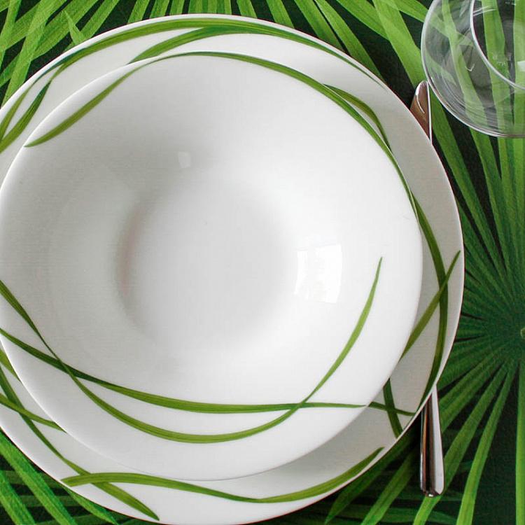 Суповая тарелка Зелёная жизнь Life In Green Soup Plate