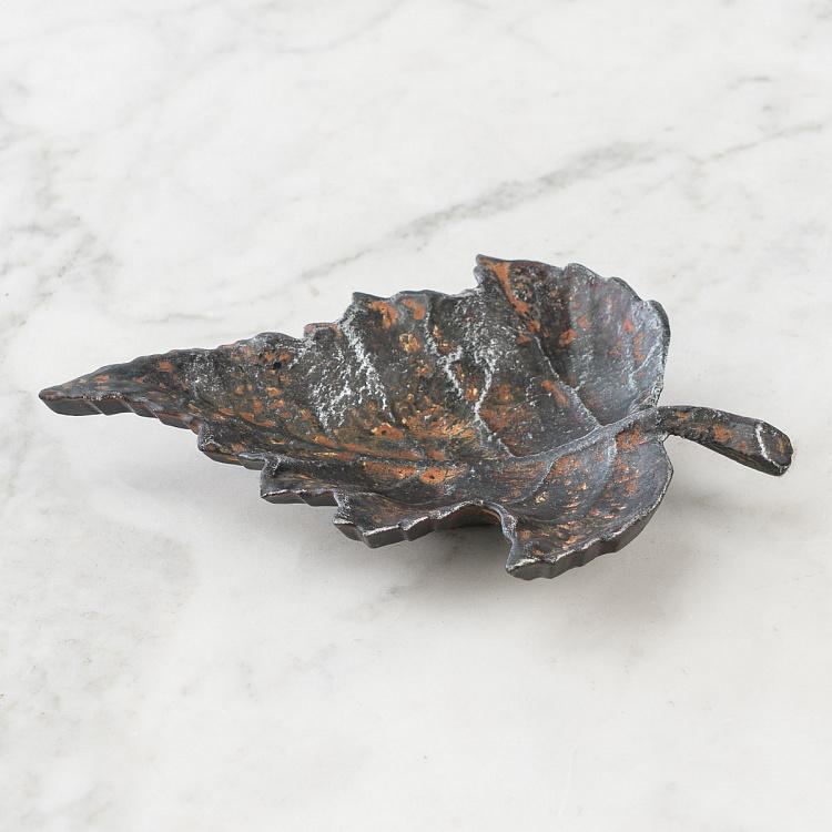 Набор из трёх подставок для мелочей Листья Set Of 3 Leaves Trinket Trays