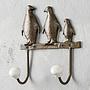 Настенная вешалка Penguin Triplet Coat Rack 2 Hooks