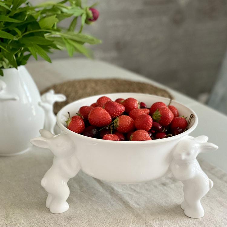 Салатница Кролики-воришки Salad Bowl Rabbits Thieves