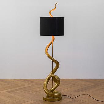 Floor Lamp Kaara With Black Shade
