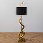 Торшер Floor Lamp Kaara With Black Shade
