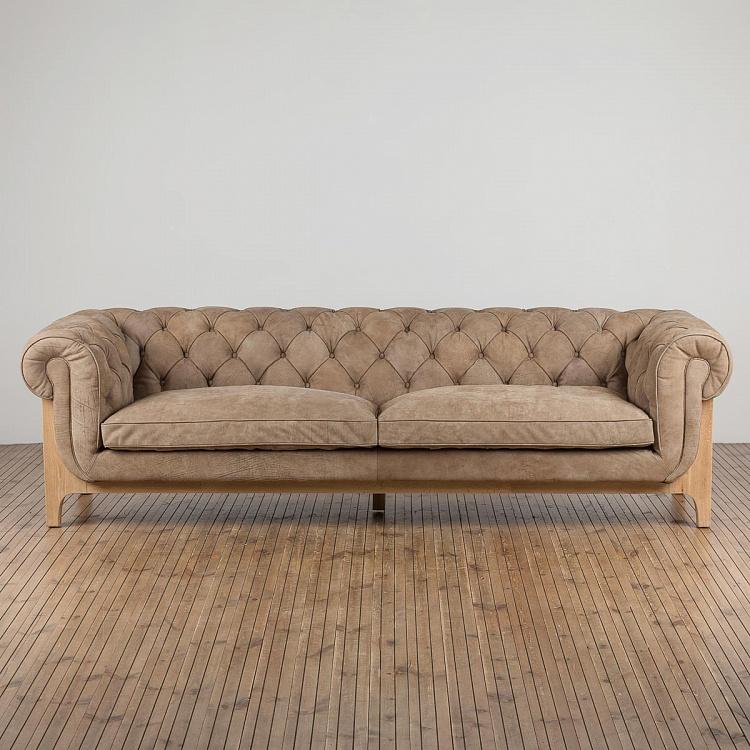 Четырёхместный диван Кокон Честерфилд F277 Cocoon Chesterfield 4 Seater