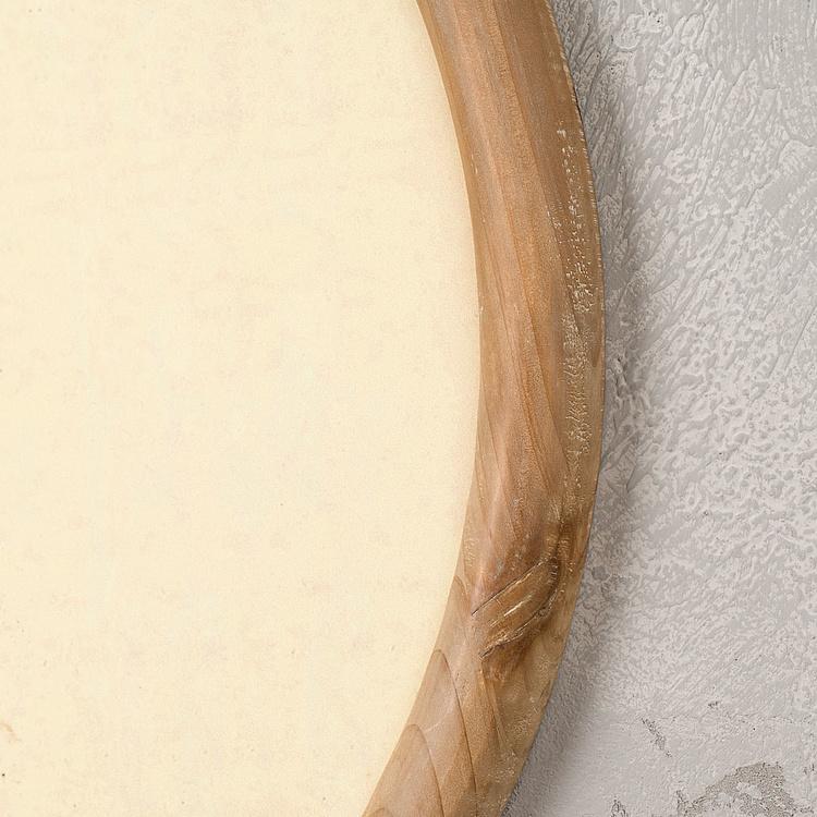 Набор из четырёх картин Флора Set Of 4 Round Frame Prints Flora