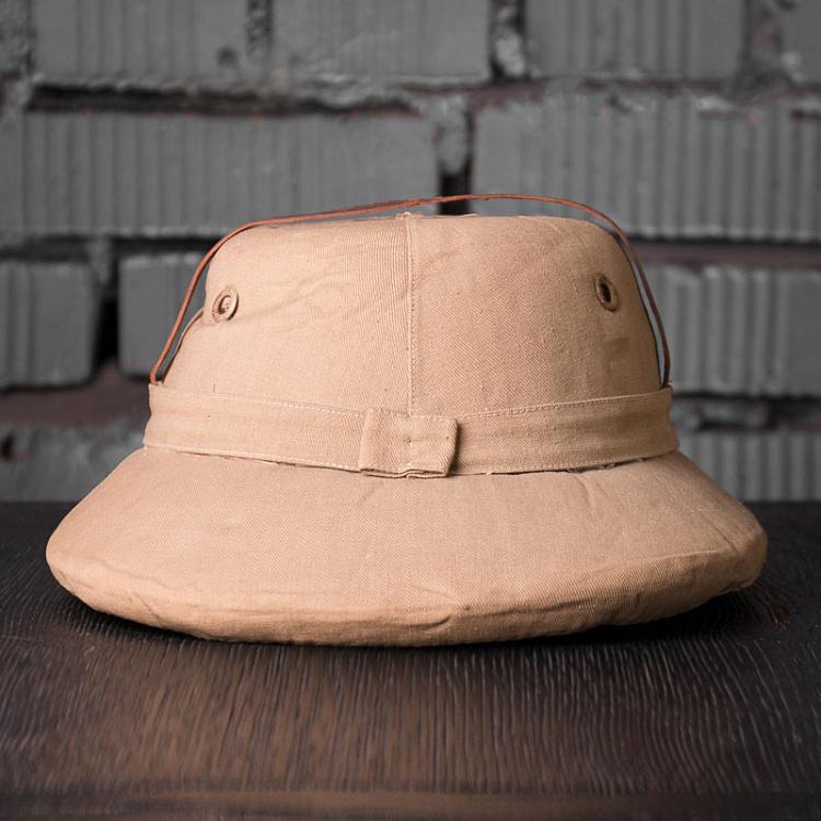 Винтажный британский головной убор из Индии Vintage Antique British Helmet From India