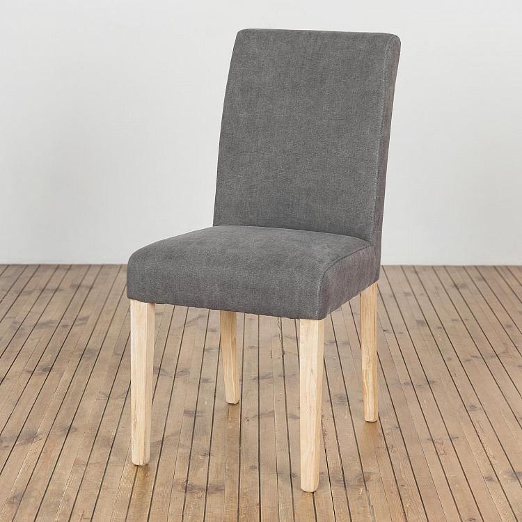 Серый стул Дидье Didier Dining Chair, Oak White