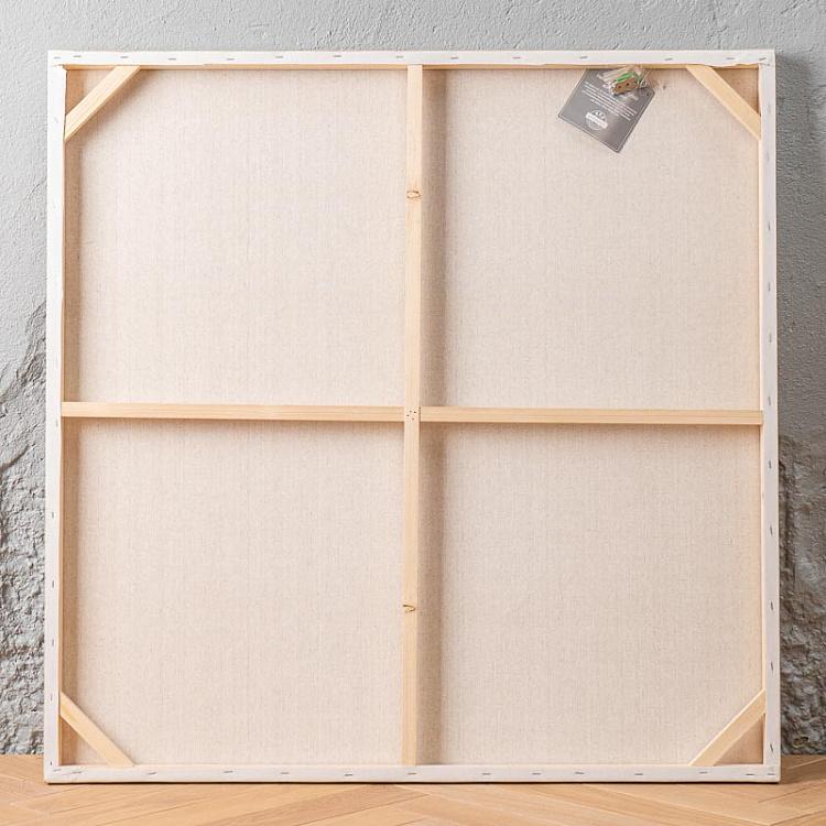 Картина акрилом на холсте Золотые рыбы Canvas Acrylic Painting Goldfish