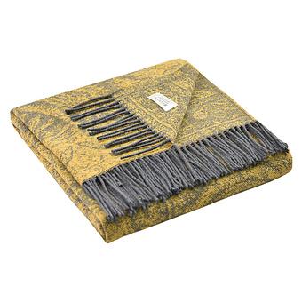 Плед Magnolia Plaid Yellow 130x180 cm