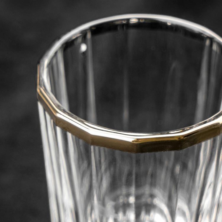 Стопка с золотым ободком Макасар Macassar Stack With Golden Rim