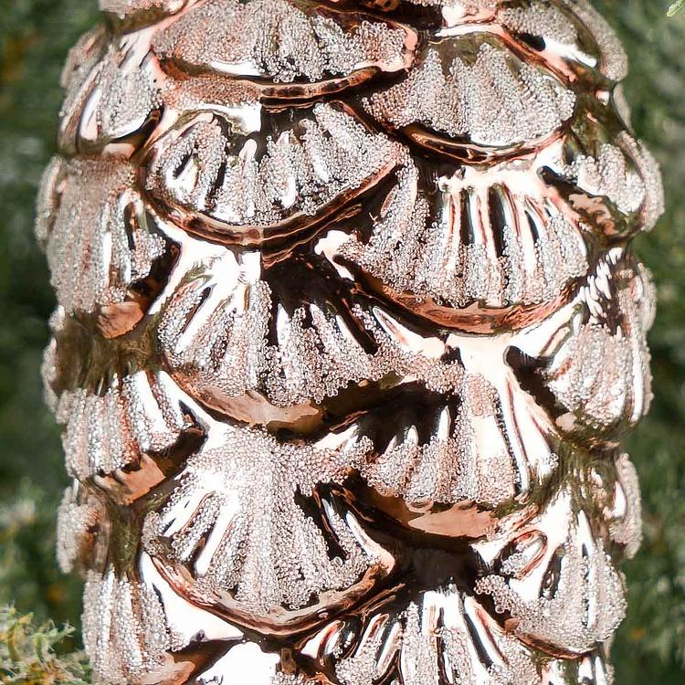 Ёлочная игрушка Коричневая шишка Pine Cone Brown 17 cm
