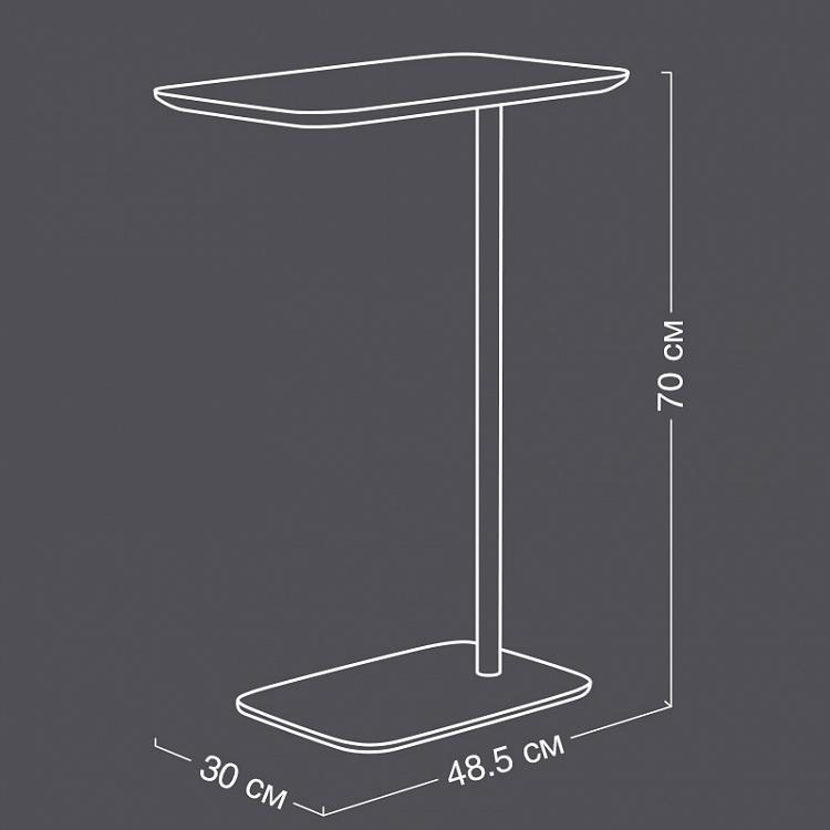 Высокий приставной столик Терни Terni Side Table High