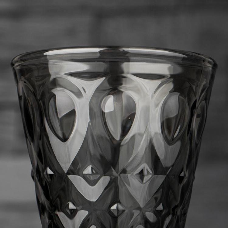 Антрацитовый бокал для вина Лион Lyonnais Anthracite Grey Wine Glass