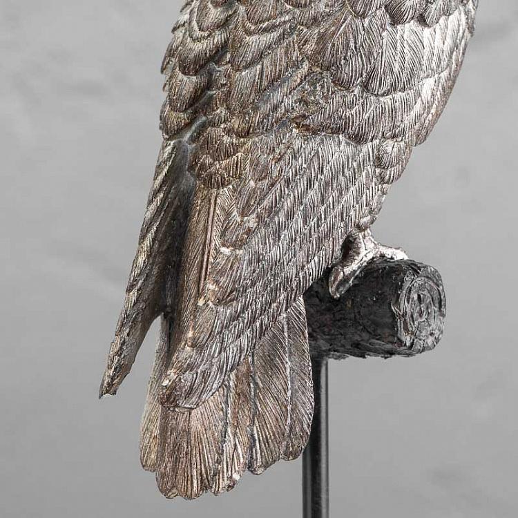 Статуэтка Сокол на ветке Falcon Figurine On Metal Perch