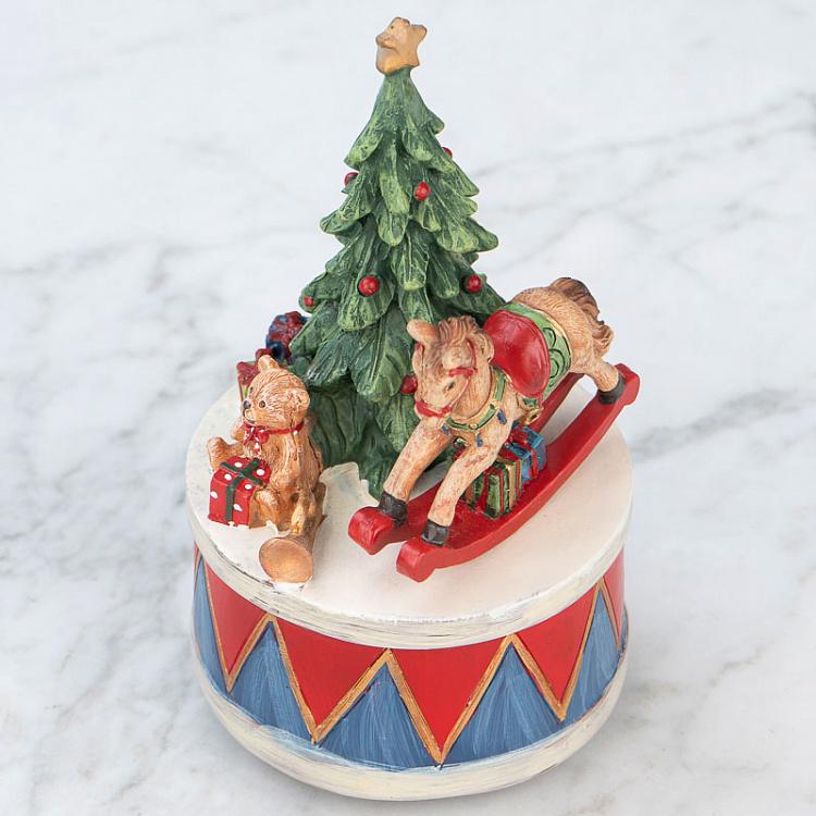 Музыкальная статуэтка Это маленький мир Xmas Music Box It's A Small World 16 cm
