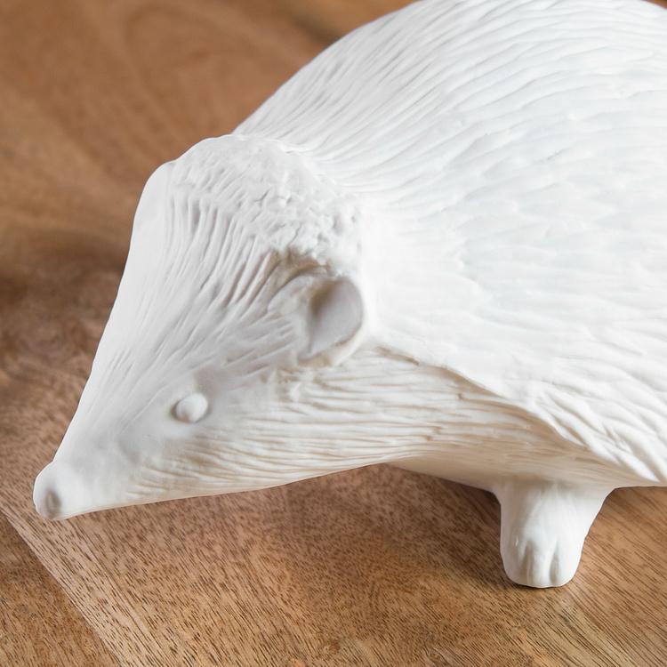 Фарфоровая настольная лампа Ёж Porcelain Hedgehog Lamp