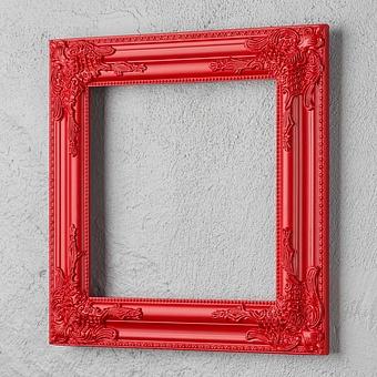 Baroque Frame Red