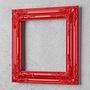 Декоративная рама Baroque Frame Red