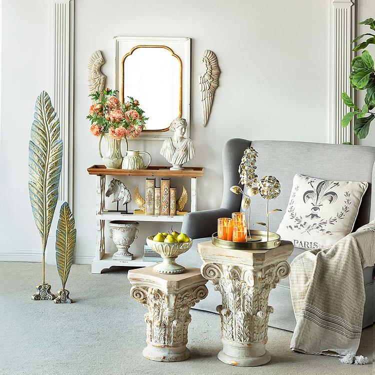 Керамическая ваза с текущей оливковой глазурью Flowing Olive Glaze Ceramic Vase