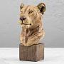 Статуэтка Lioness Head On Stand